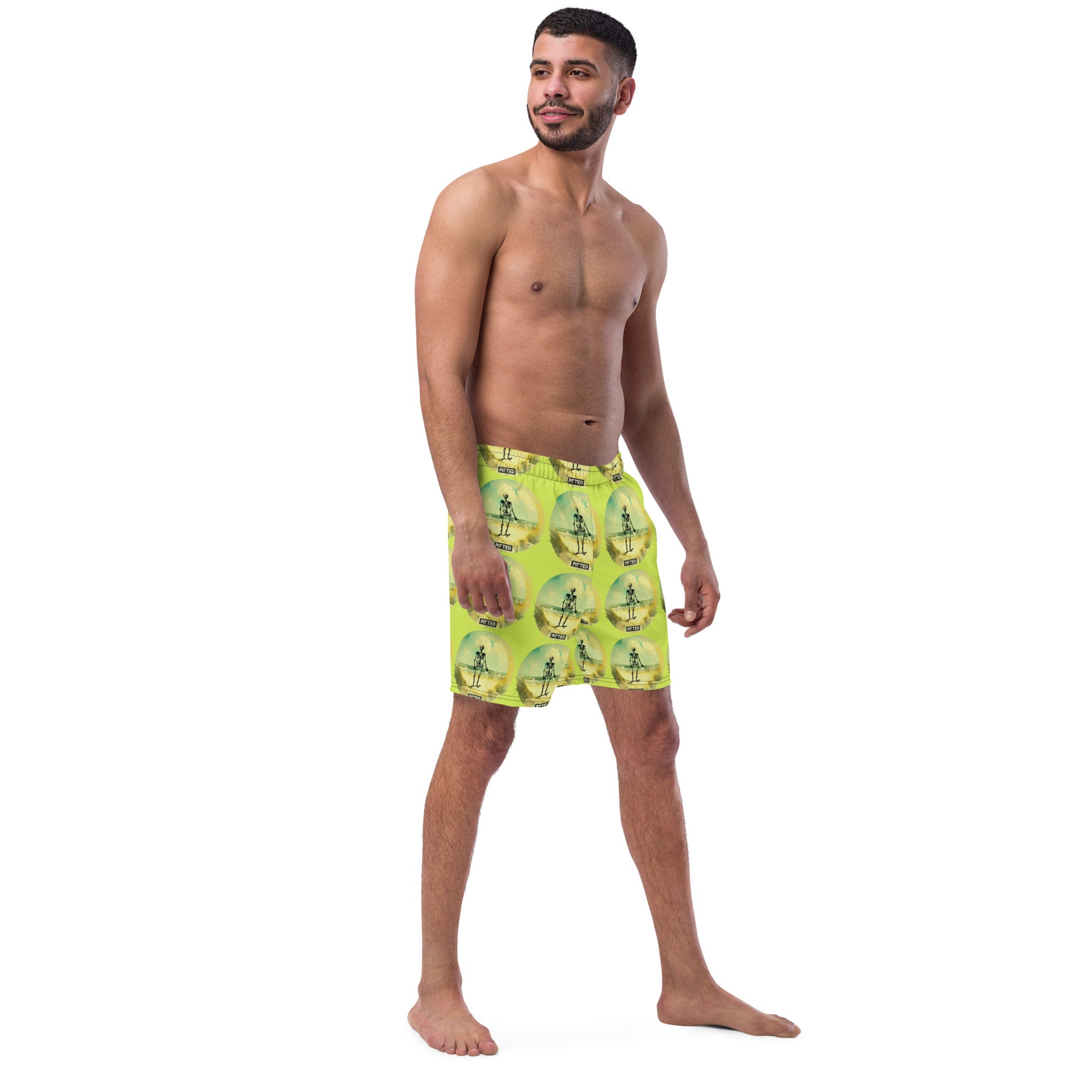 PITTED Skelton Beach Board Shorts - Ultimate Surf Comfort