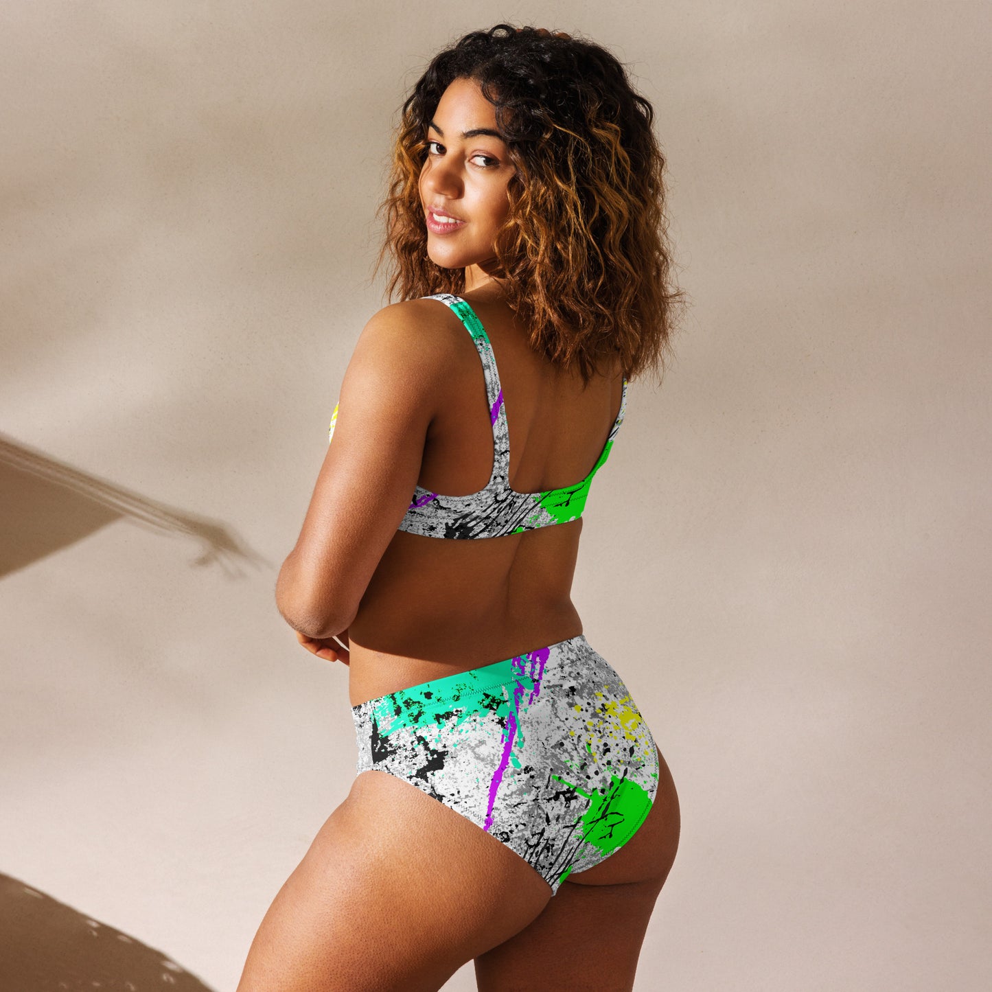 PITTED: Splash of Pollack Bikini – Vibrant, Comfortable & Eco-Friendly
