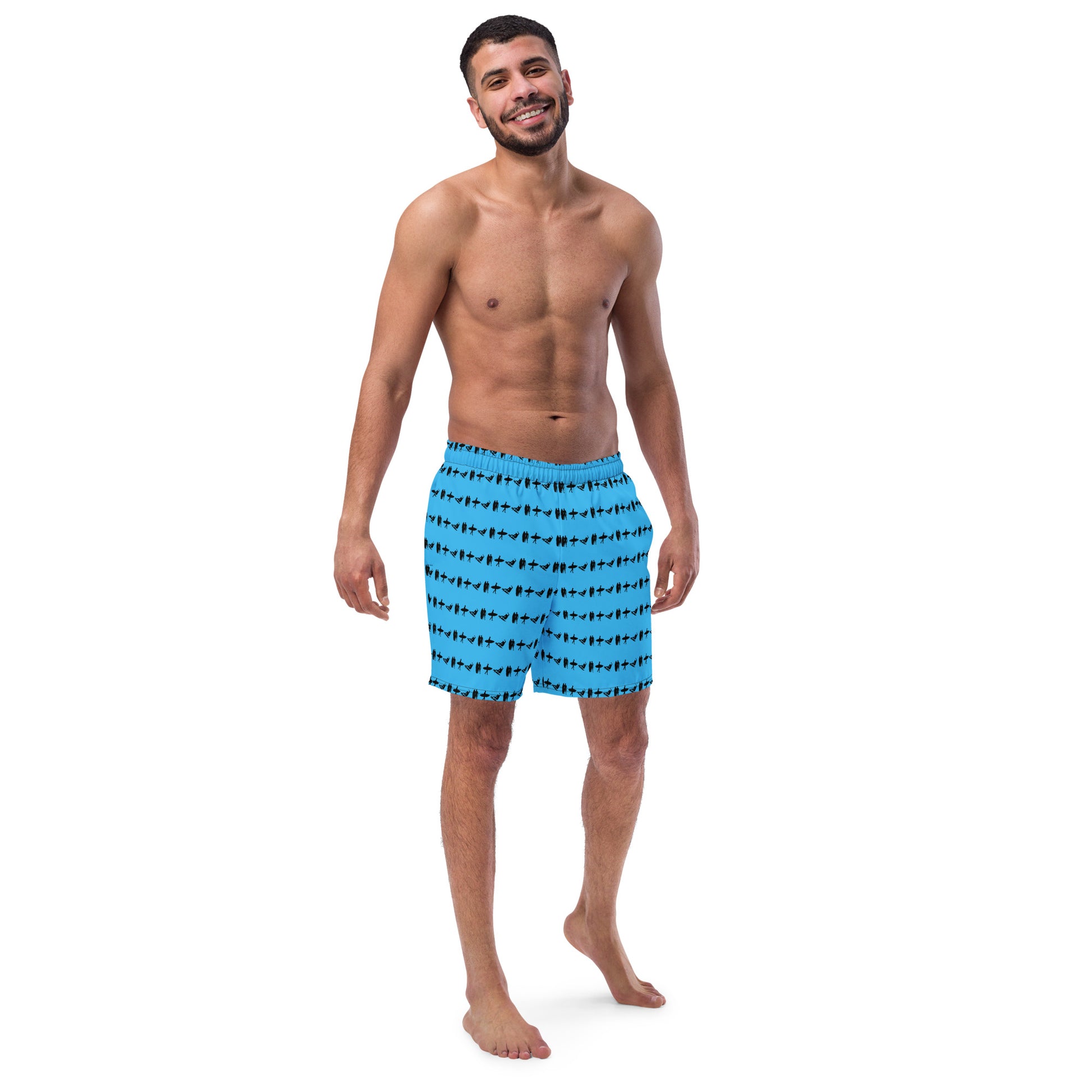 PITTED Surf Print Trunks – Style and Comfort for the Waves