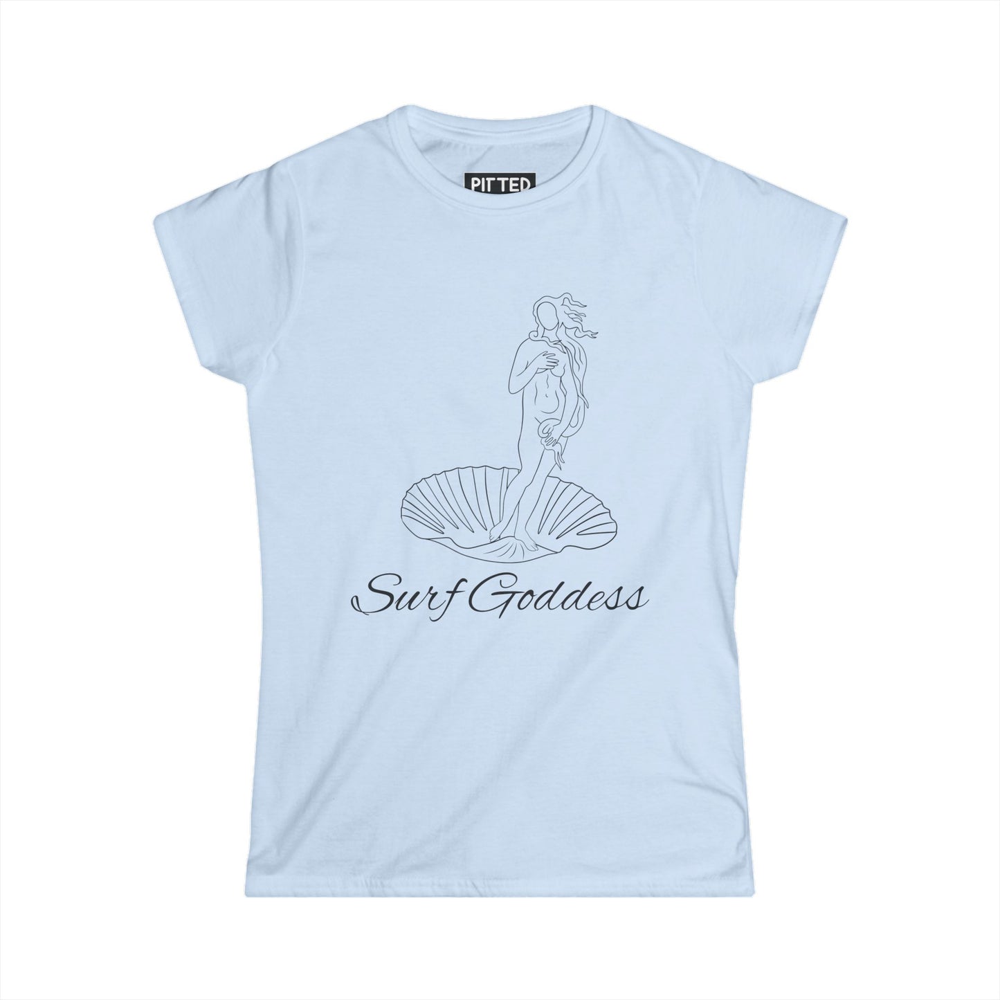 PITTED Venus Surf Goddess Graphic T-Shirt

