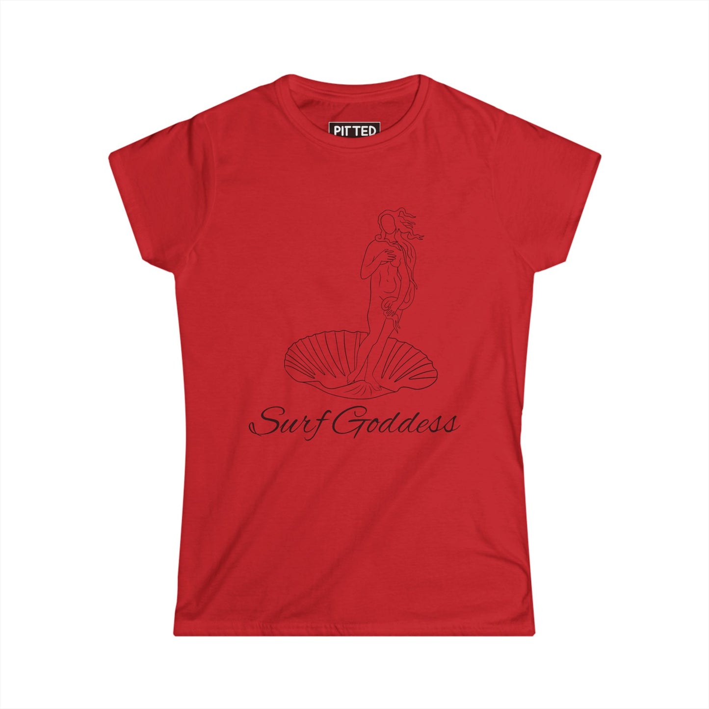 PITTED Venus Surf Goddess Graphic T-Shirt

