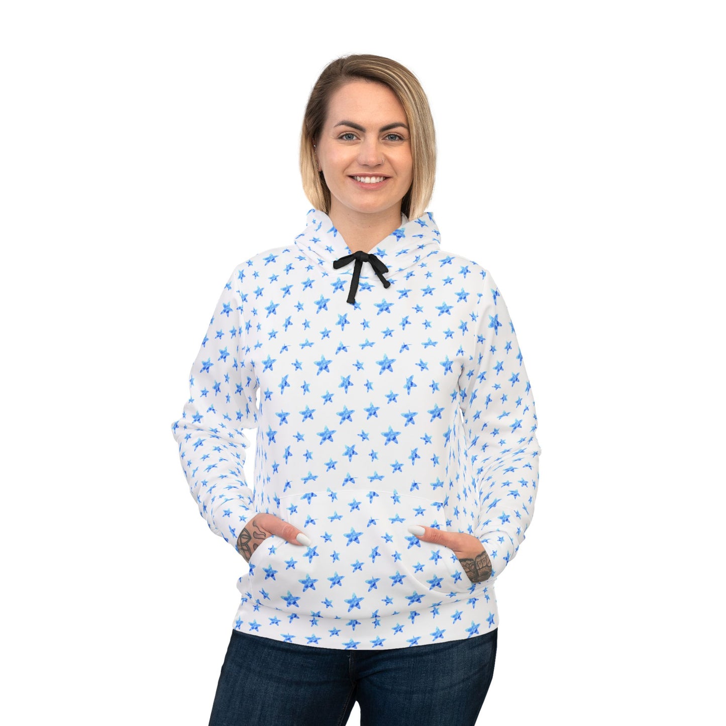Shine Bright with the PITTED Blue Star Hoodie

