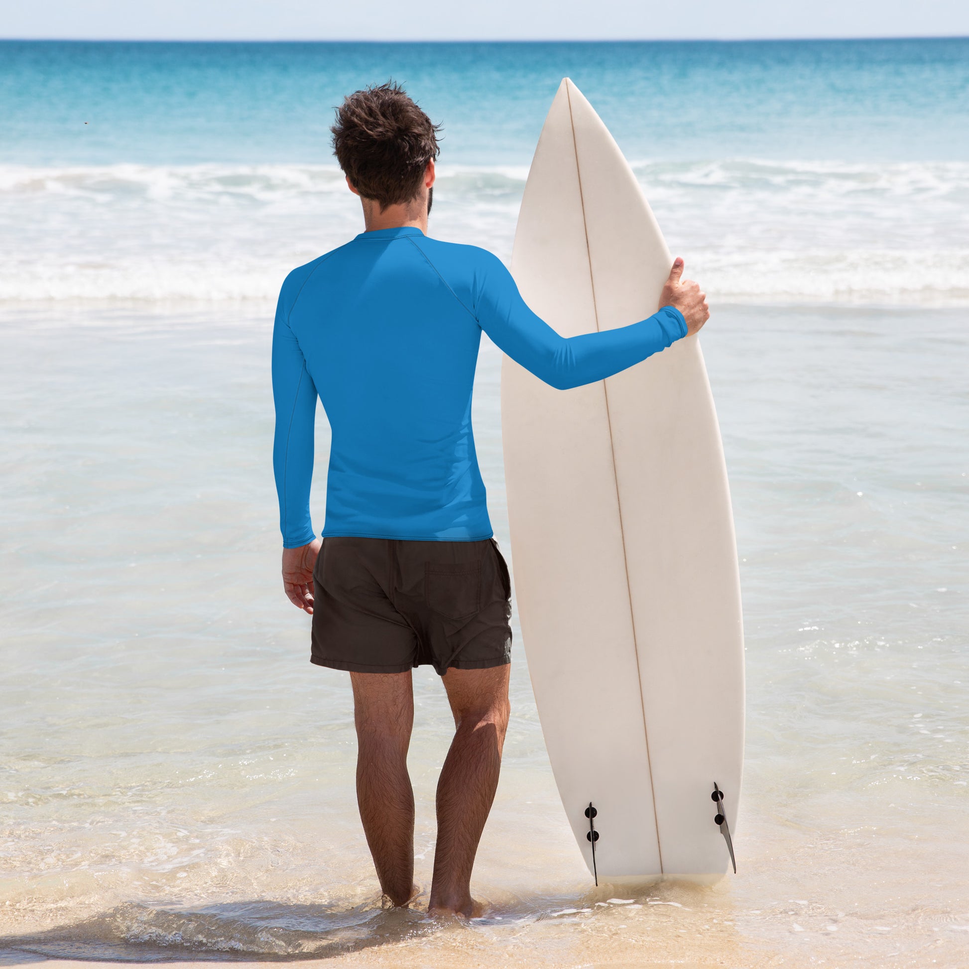 PITTED Simply Blue Rash Guard – Ultimate Comfort & UV Protection