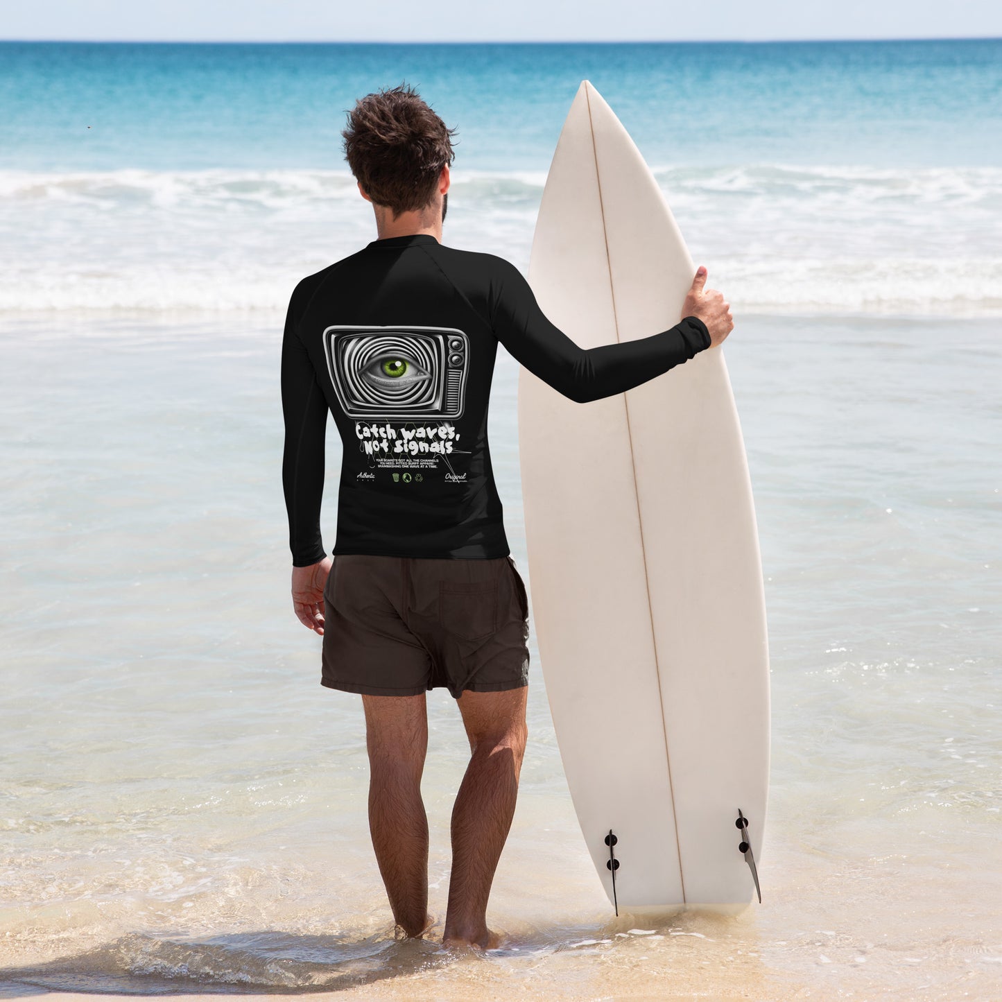 SurfWaves Not Channels Rash Guard – UV Protection & Comfort