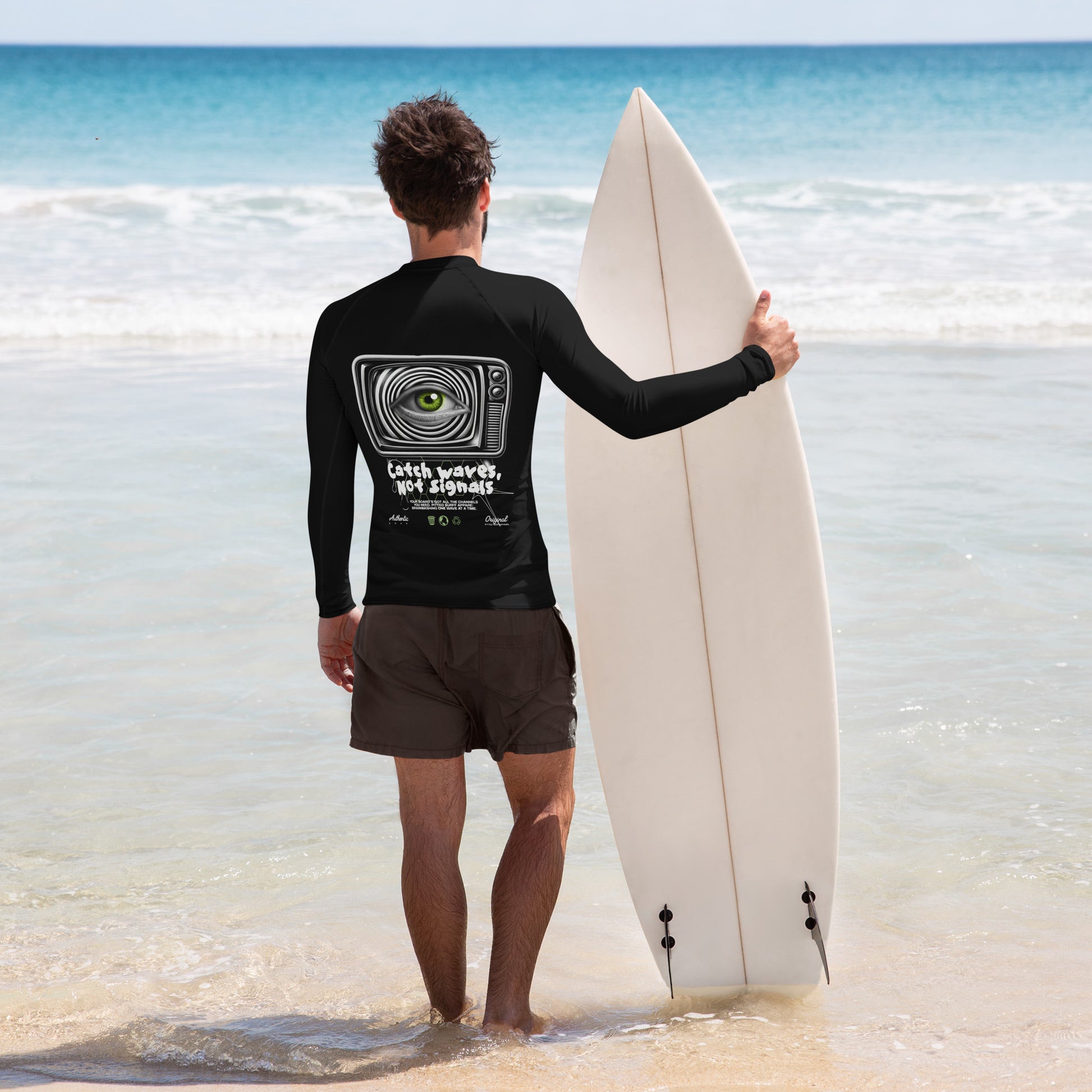 SurfWaves Not Channels Rash Guard – UV Protection & Comfort
