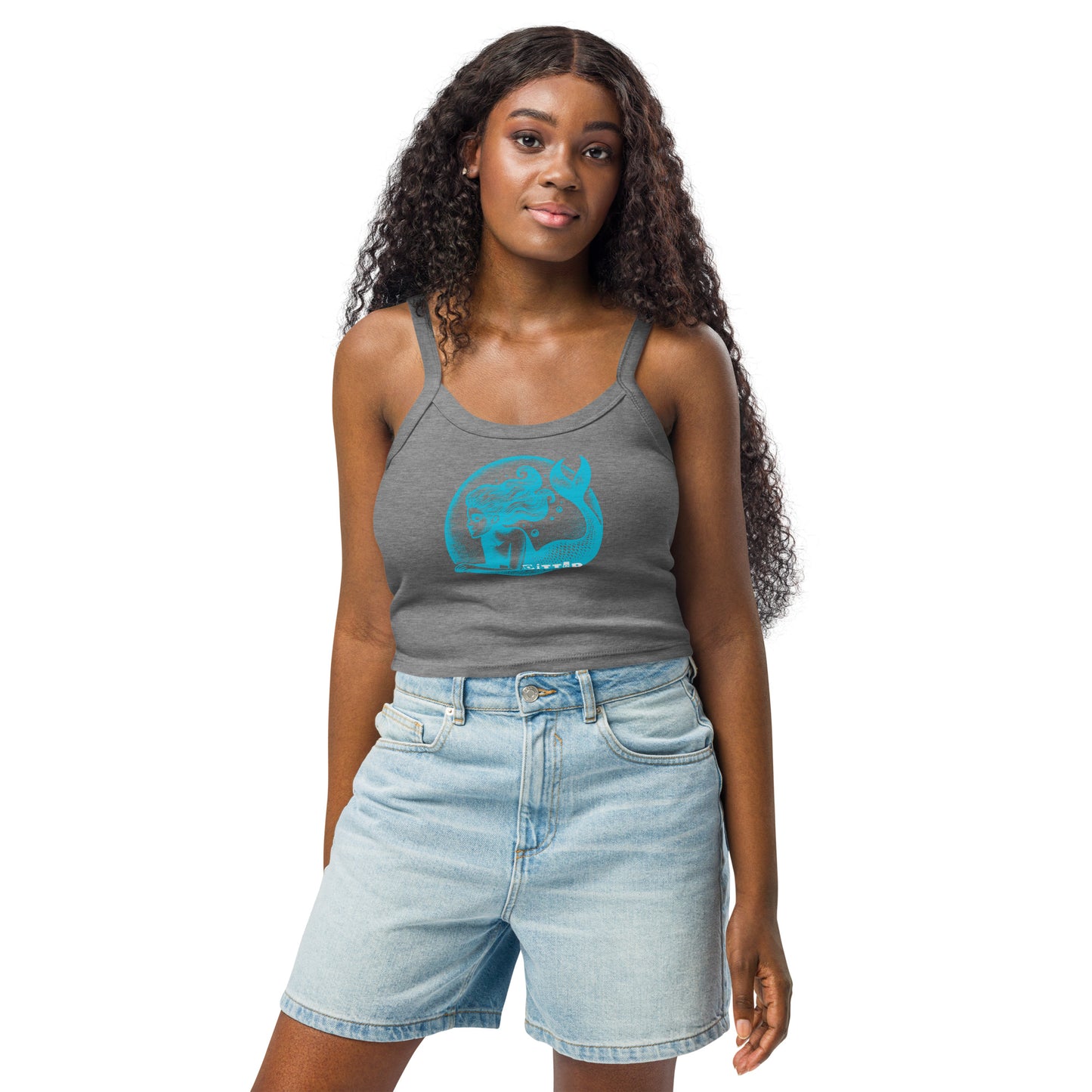 Underwater Dreaming Micro-Rib Tank Top | PITTED Surf Apparel