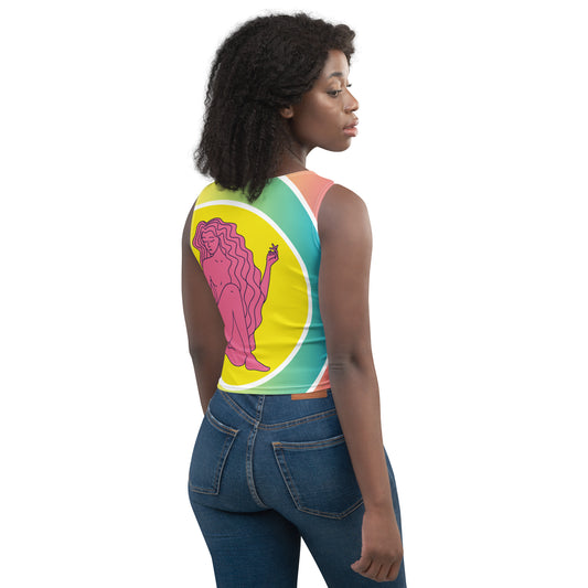 Surf Goddess Crop Top - Stylish & Sustainable
