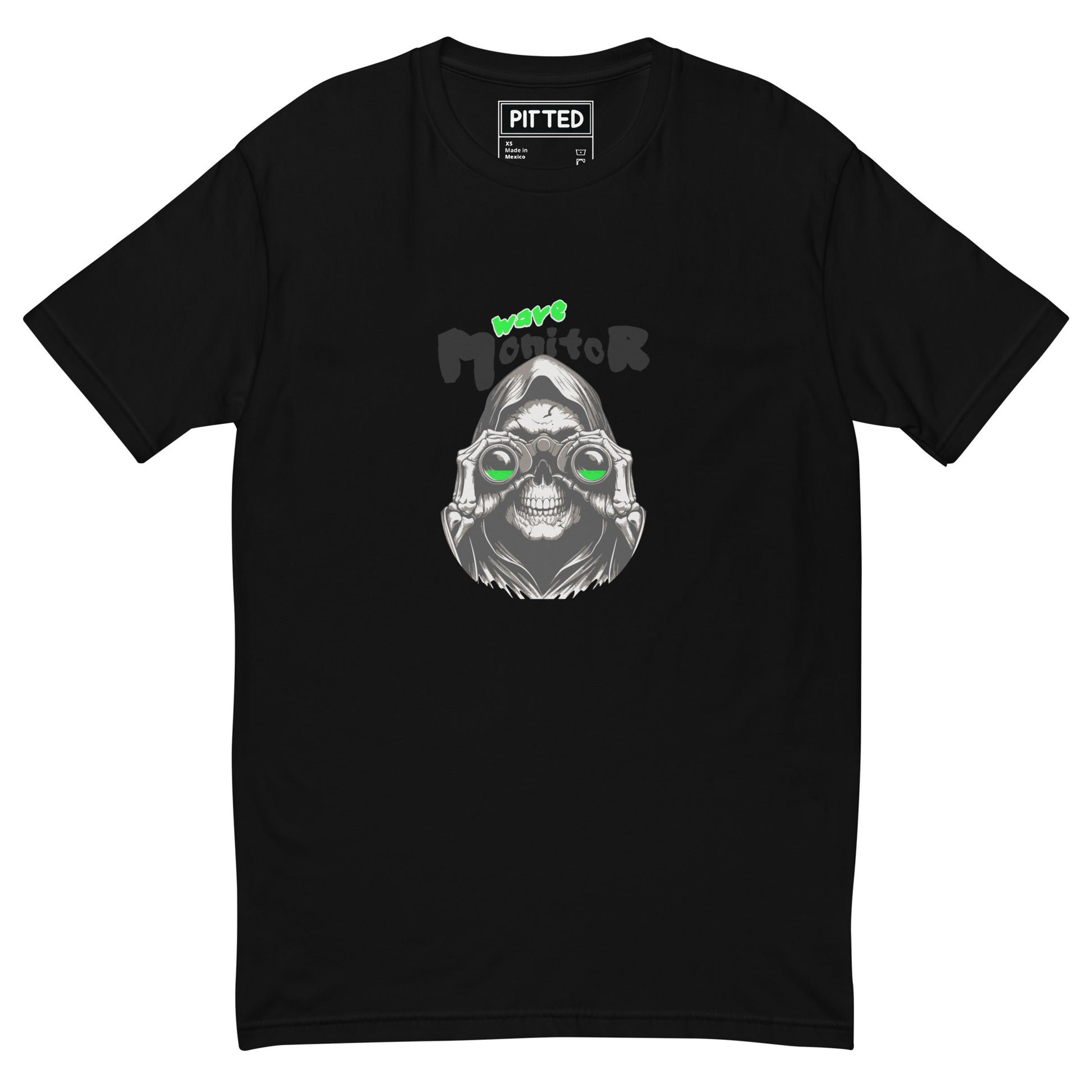 Wave Monitor Graphic T-Shirt – Soft, Stylish, and Sustainable