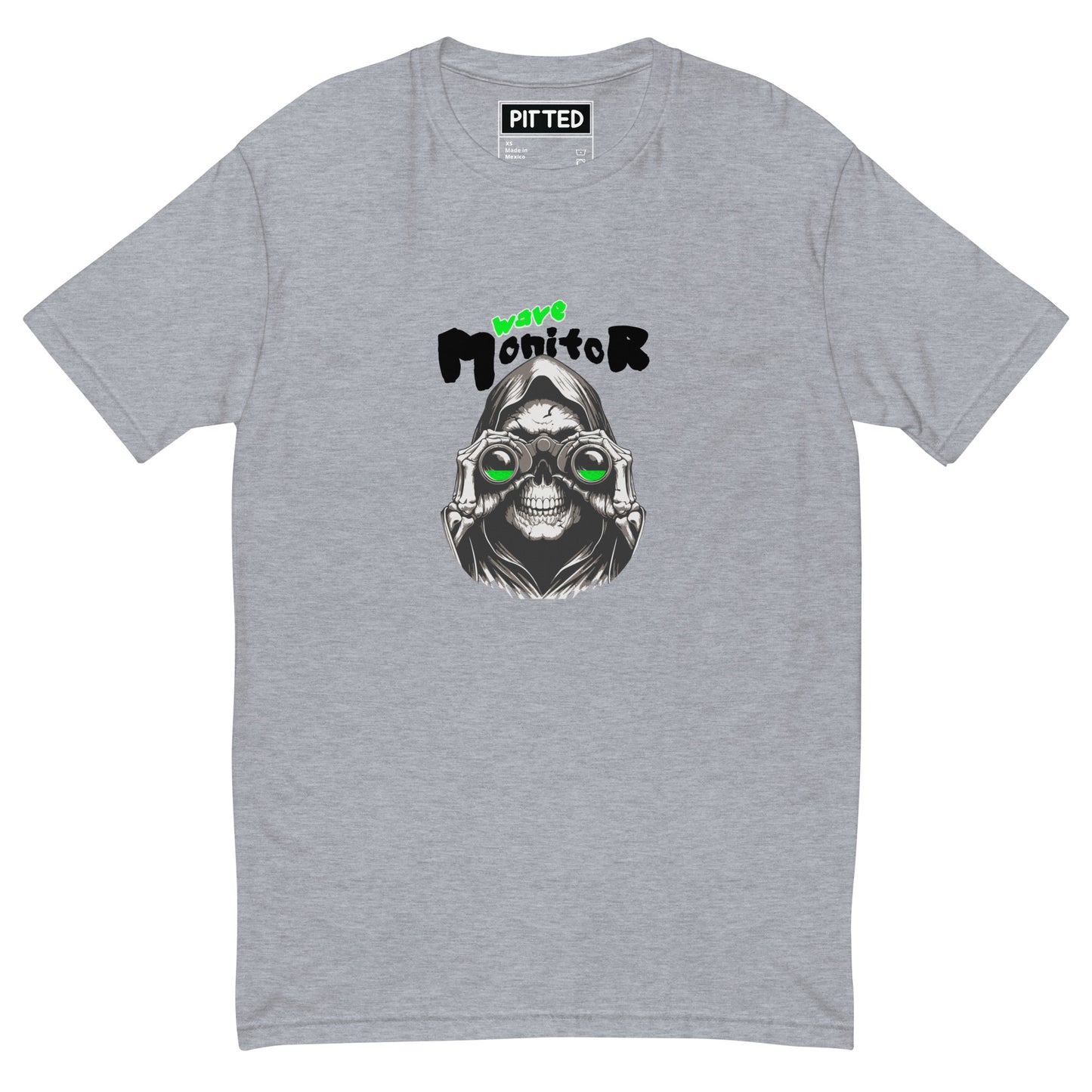 Wave Monitor Graphic T-Shirt – Soft, Stylish, and Sustainable