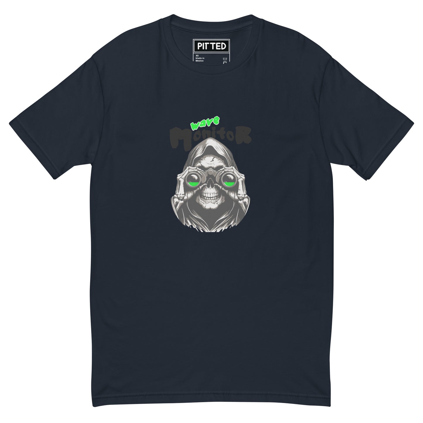 Wave Monitor Graphic T-Shirt – Soft, Stylish, and Sustainable