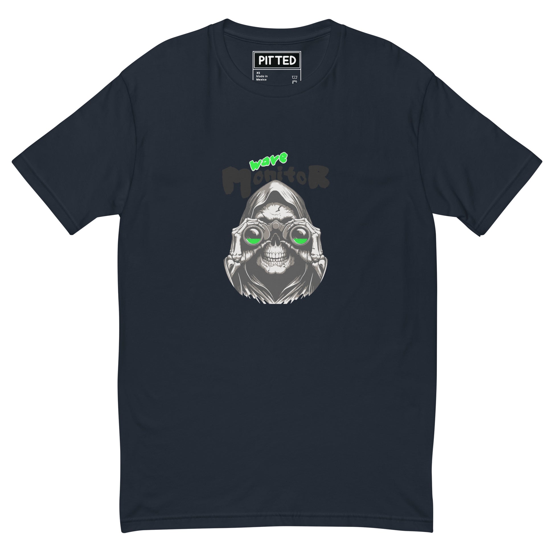 Wave Monitor Graphic T-Shirt – Soft, Stylish, and Sustainable