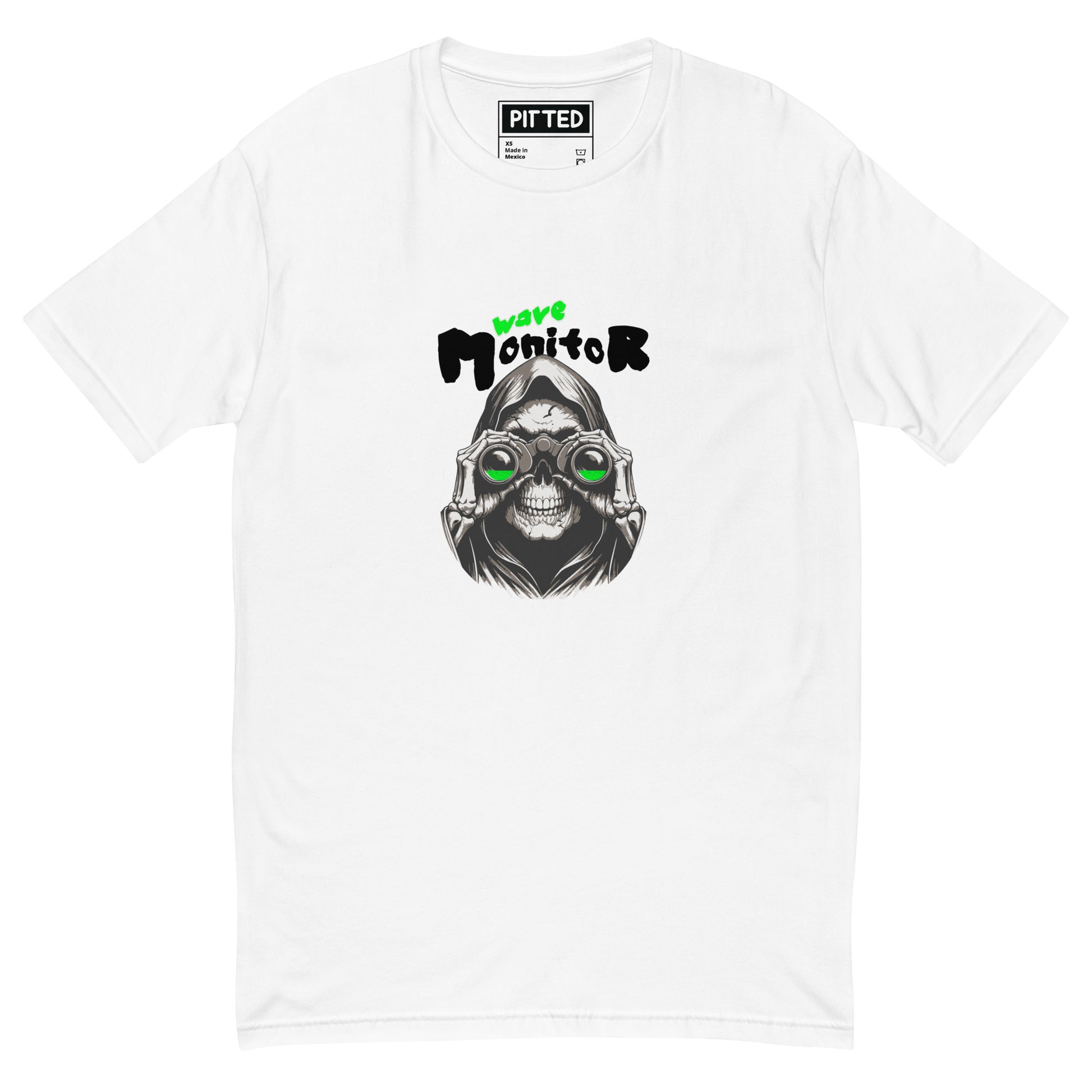 Wave Monitor Graphic T-Shirt – Soft, Stylish, and Sustainable