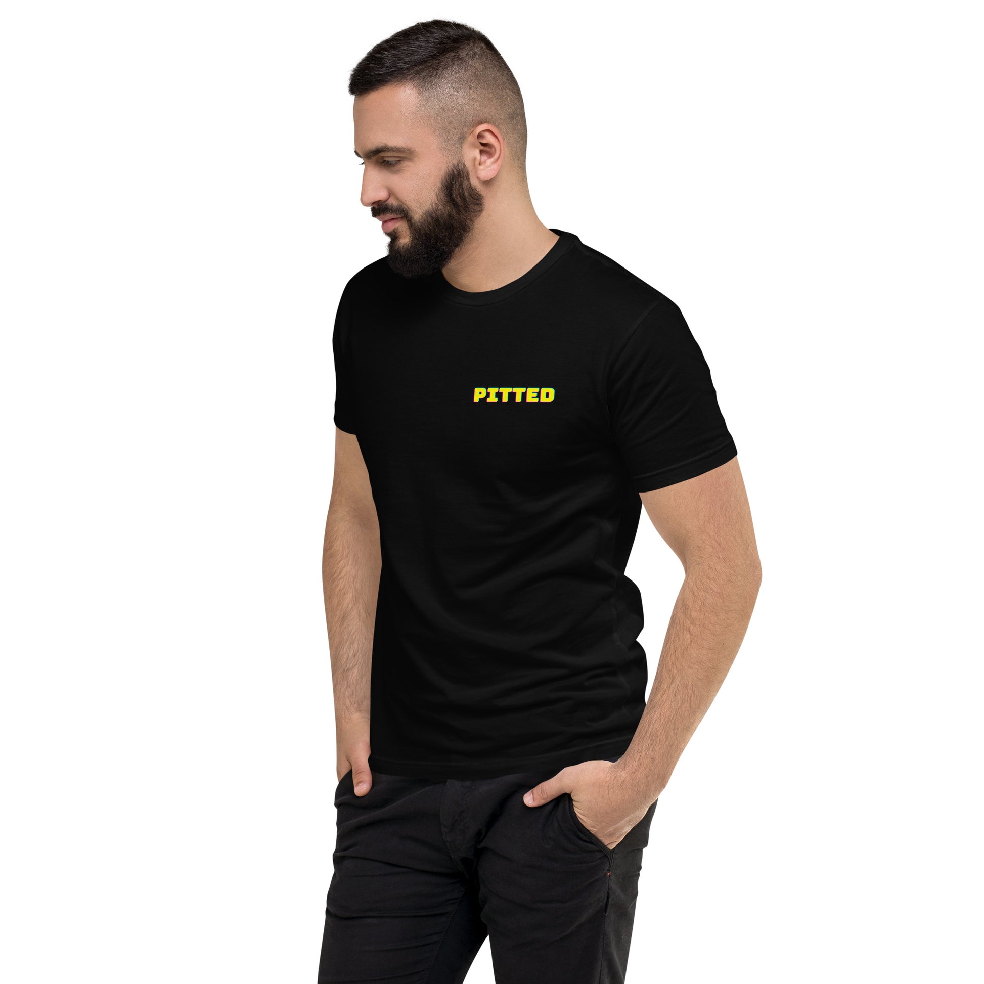 Yellow Phase Men's Graphic T-Shirt - Lightweight, Stylish, Eco-Friendly