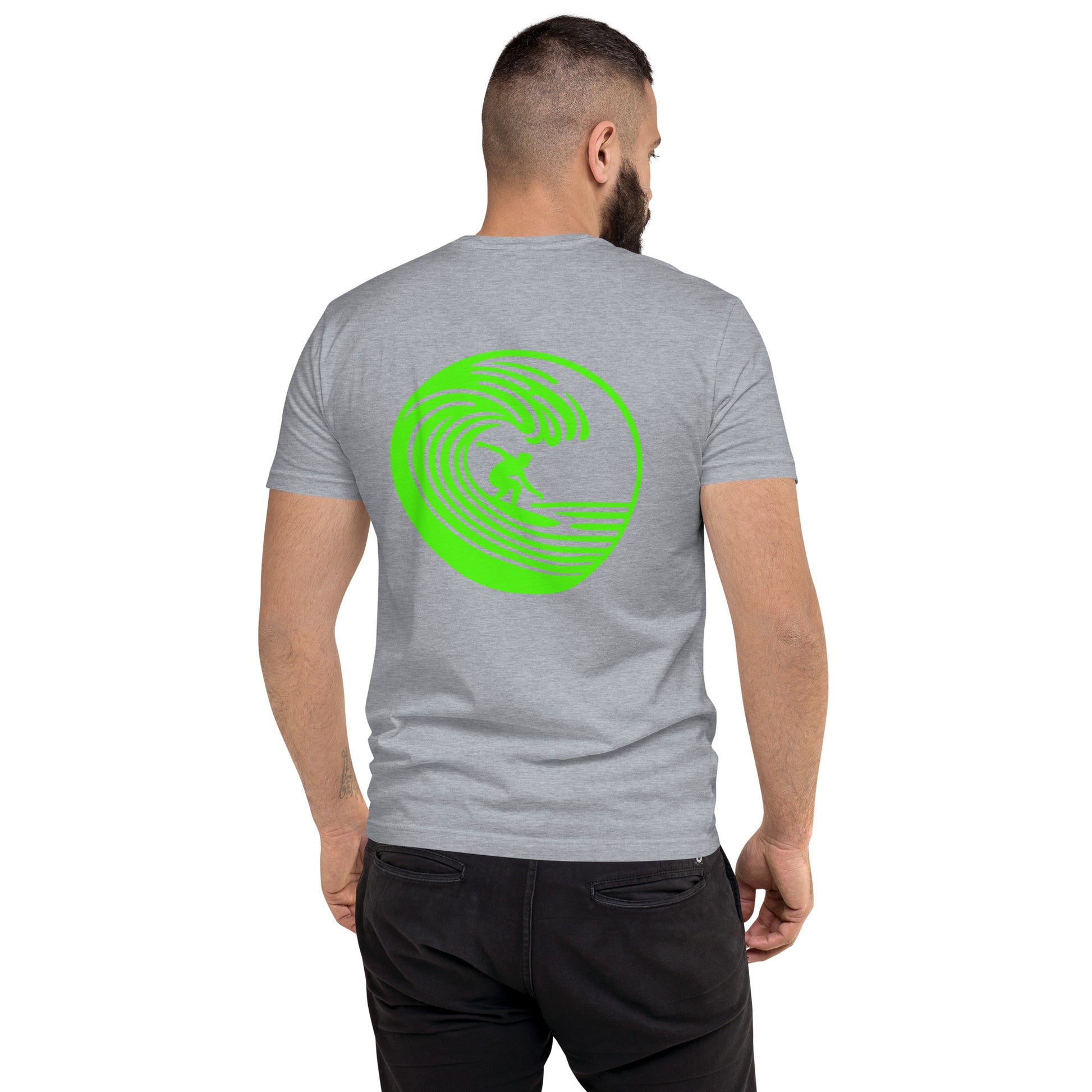 Yellow Phase Men's Graphic T-Shirt - Lightweight, Stylish, Eco-Friendly