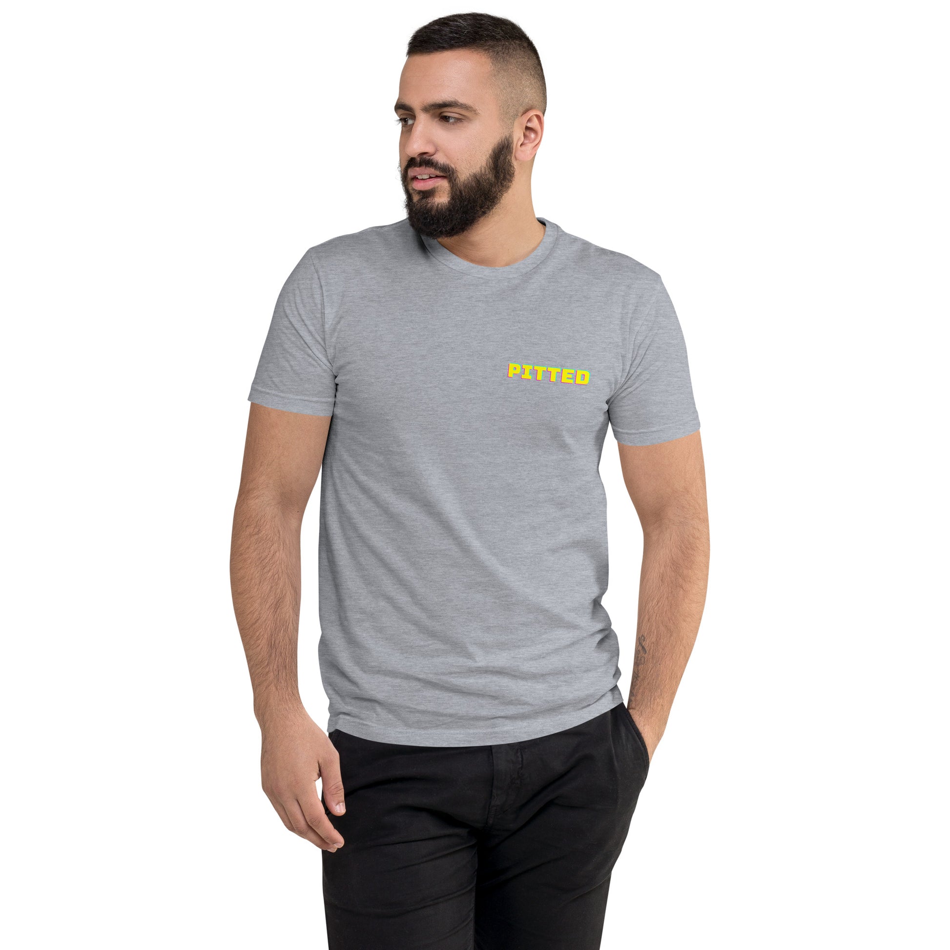 Yellow Phase Men's Graphic T-Shirt - Lightweight, Stylish, Eco-Friendly