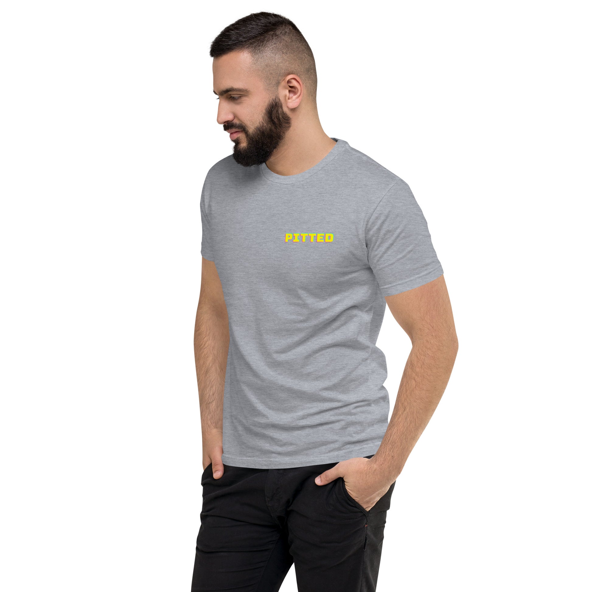 Yellow Phase Men's Graphic T-Shirt - Lightweight, Stylish, Eco-Friendly