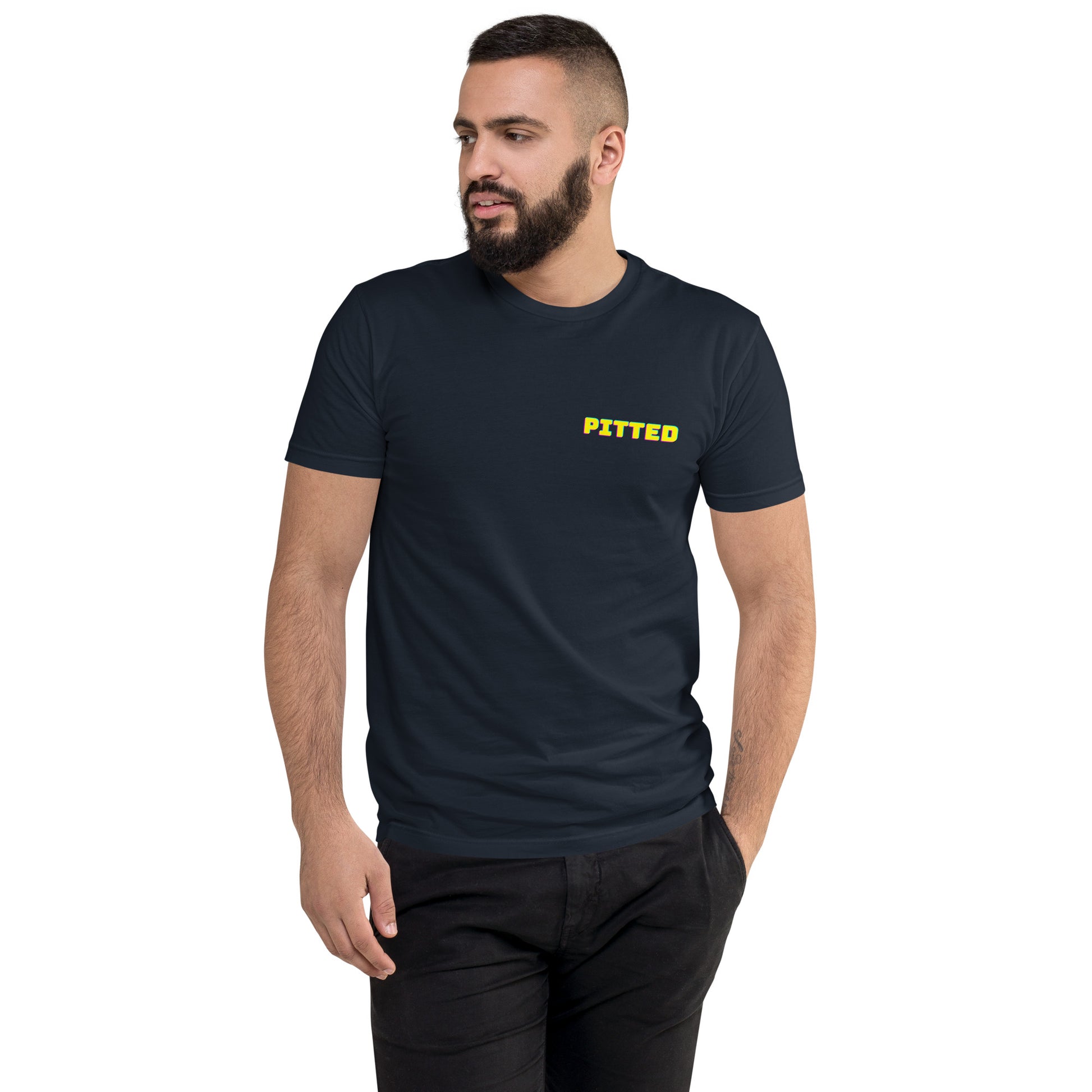 Yellow Phase Men's Graphic T-Shirt - Lightweight, Stylish, Eco-Friendly
