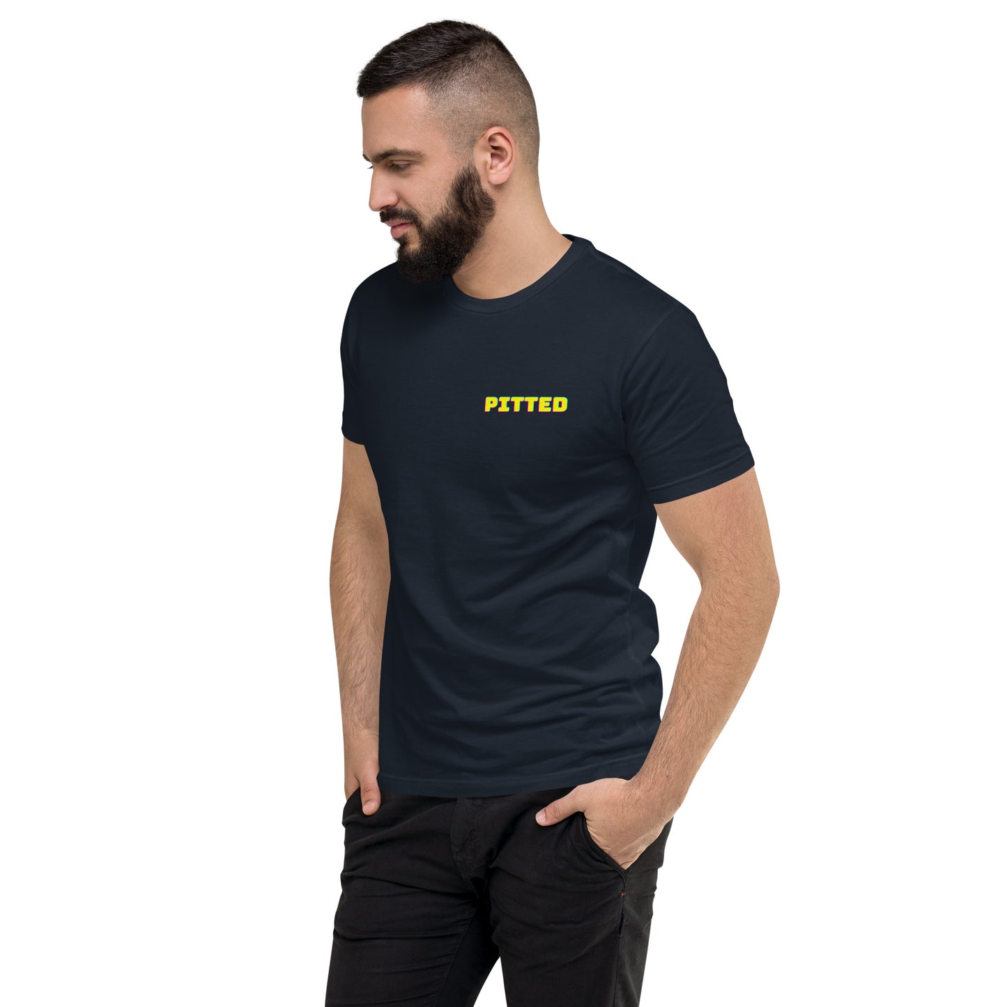 Yellow Phase Men's Graphic T-Shirt - Lightweight, Stylish, Eco-Friendly