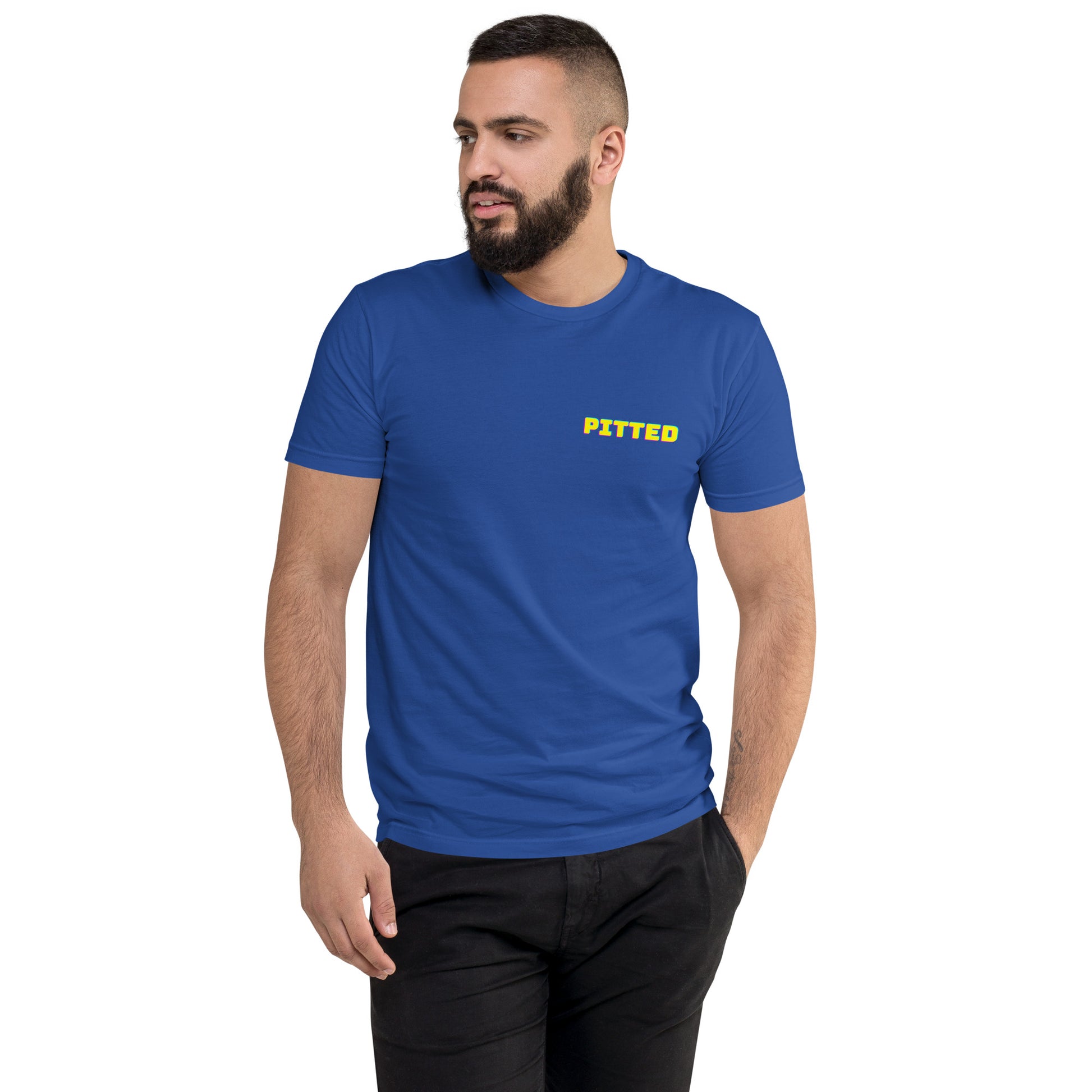 Yellow Phase Men's Graphic T-Shirt - Lightweight, Stylish, Eco-Friendly