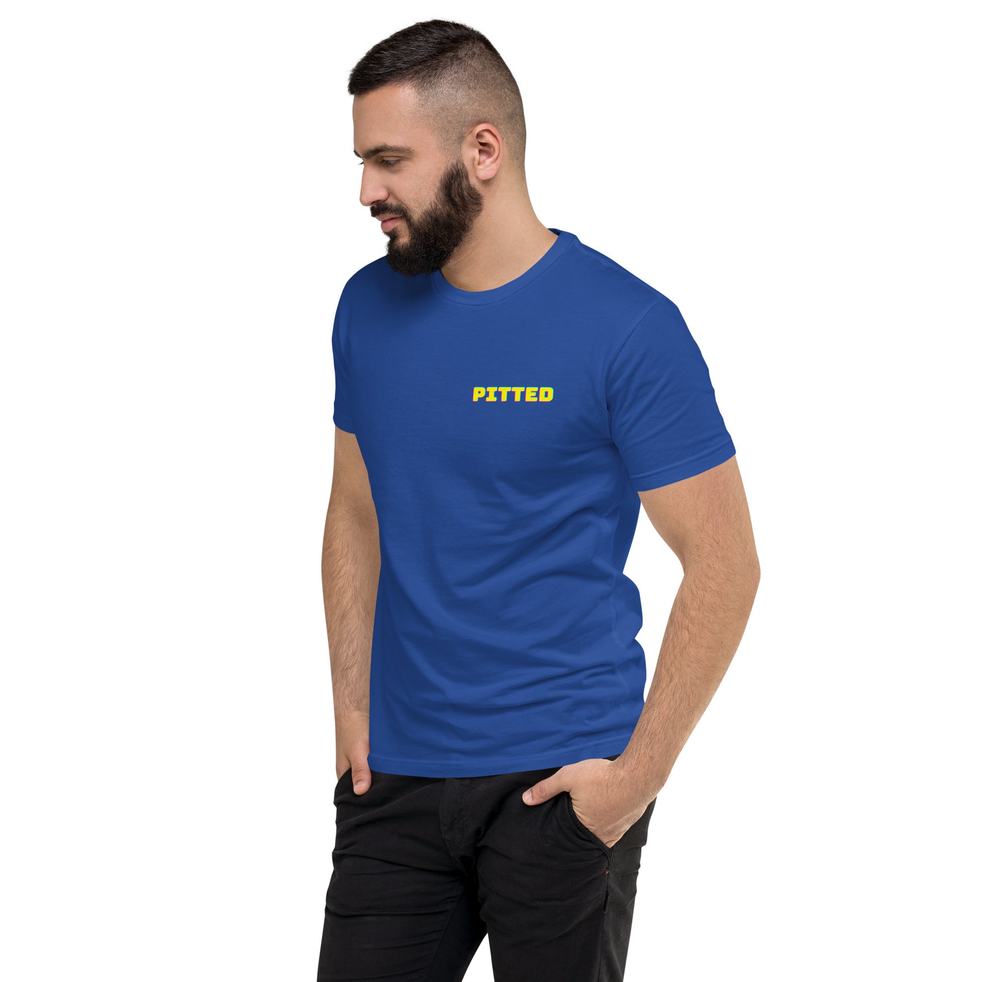 Yellow Phase Men's Graphic T-Shirt - Lightweight, Stylish, Eco-Friendly