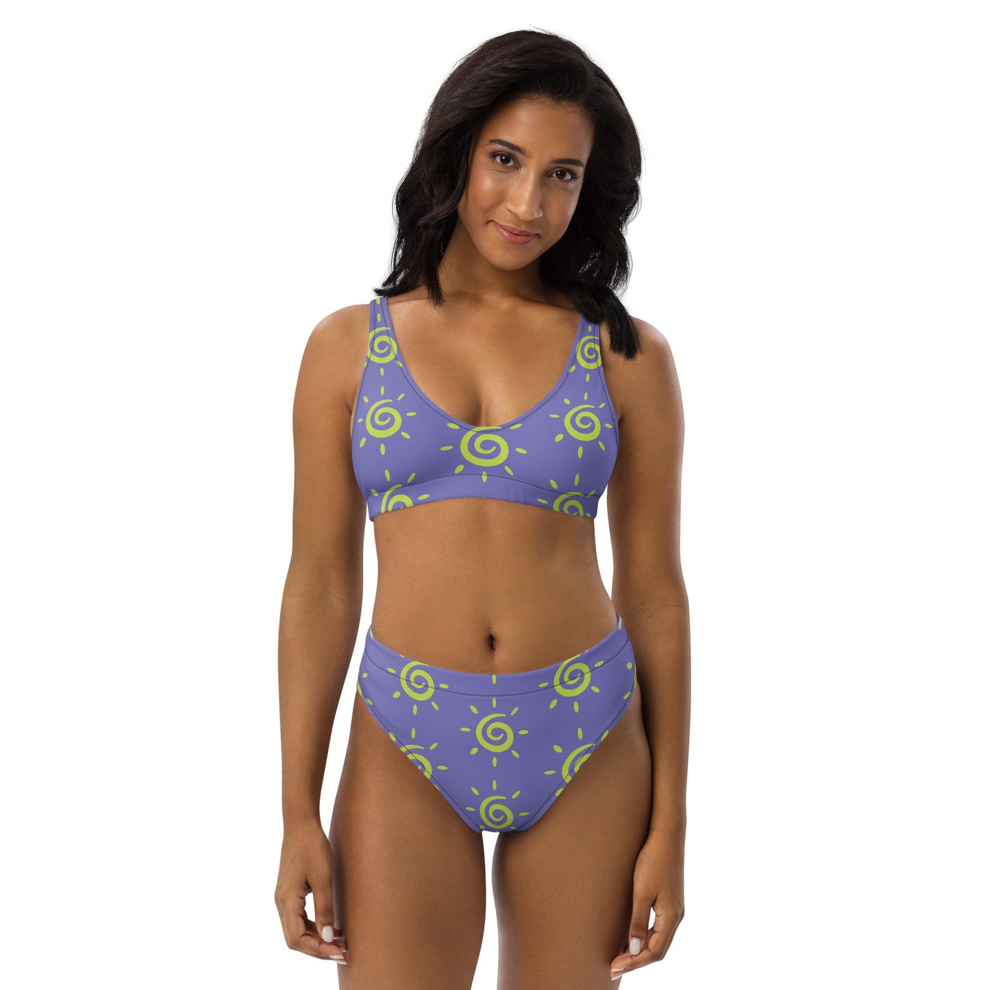 PITTED Purple Silly Sun Bikini – Chic & Eco-Friendly Swimwear