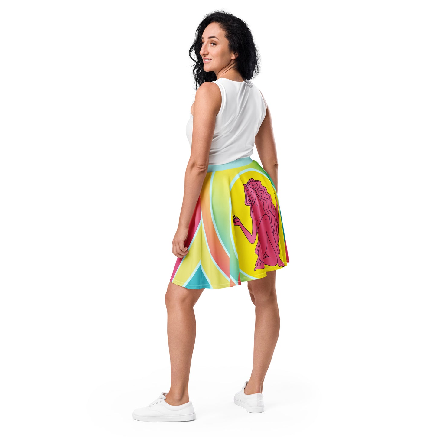 Surf Goddess Skater Skirt - Chic & Flattering Fit