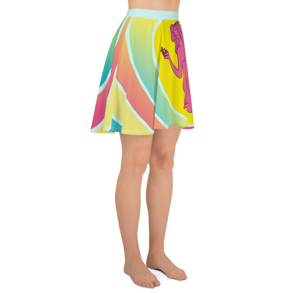 Surf Goddess Skater Skirt - Chic & Flattering Fit