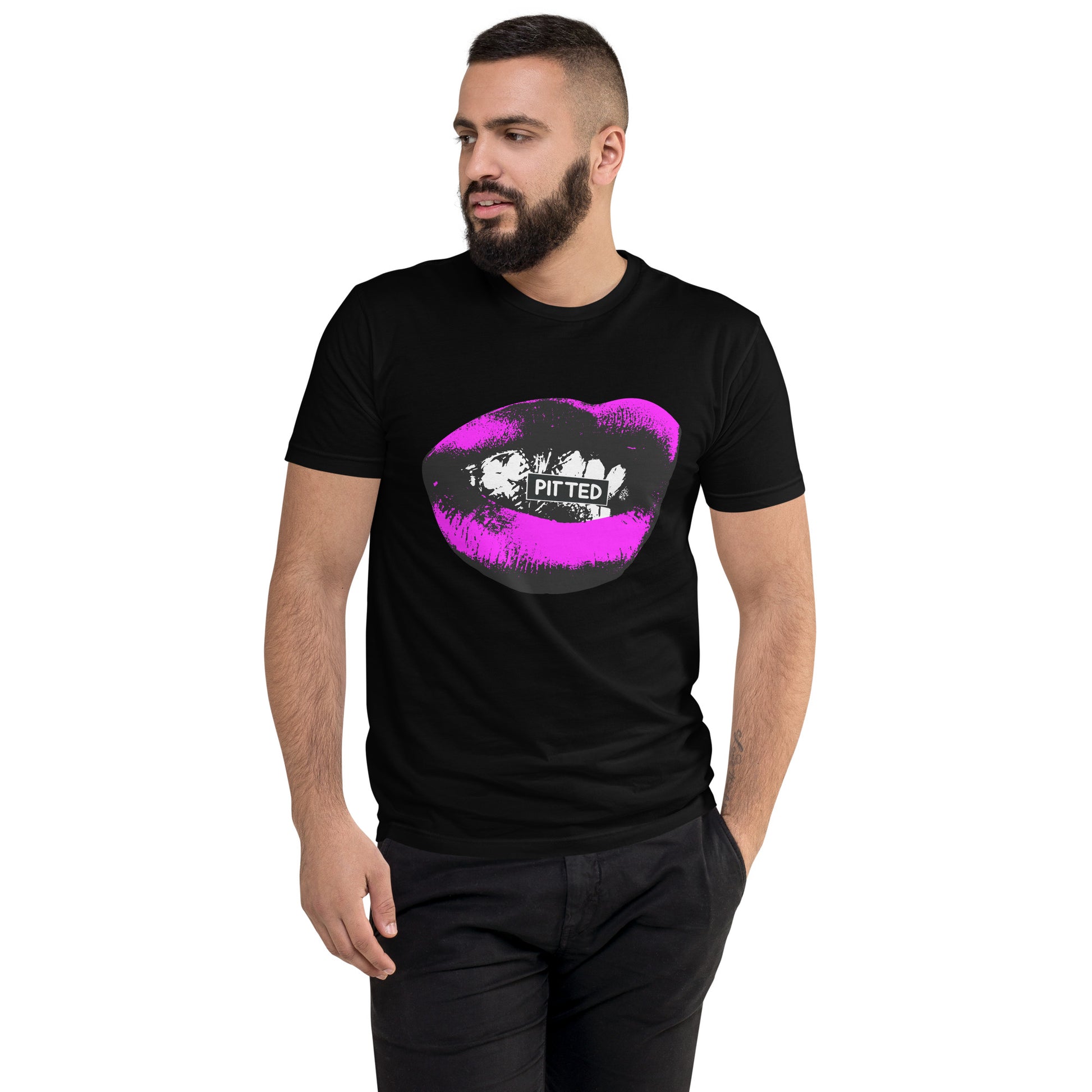 Get PITTED with a Smile - Bold Graphic T-shirt