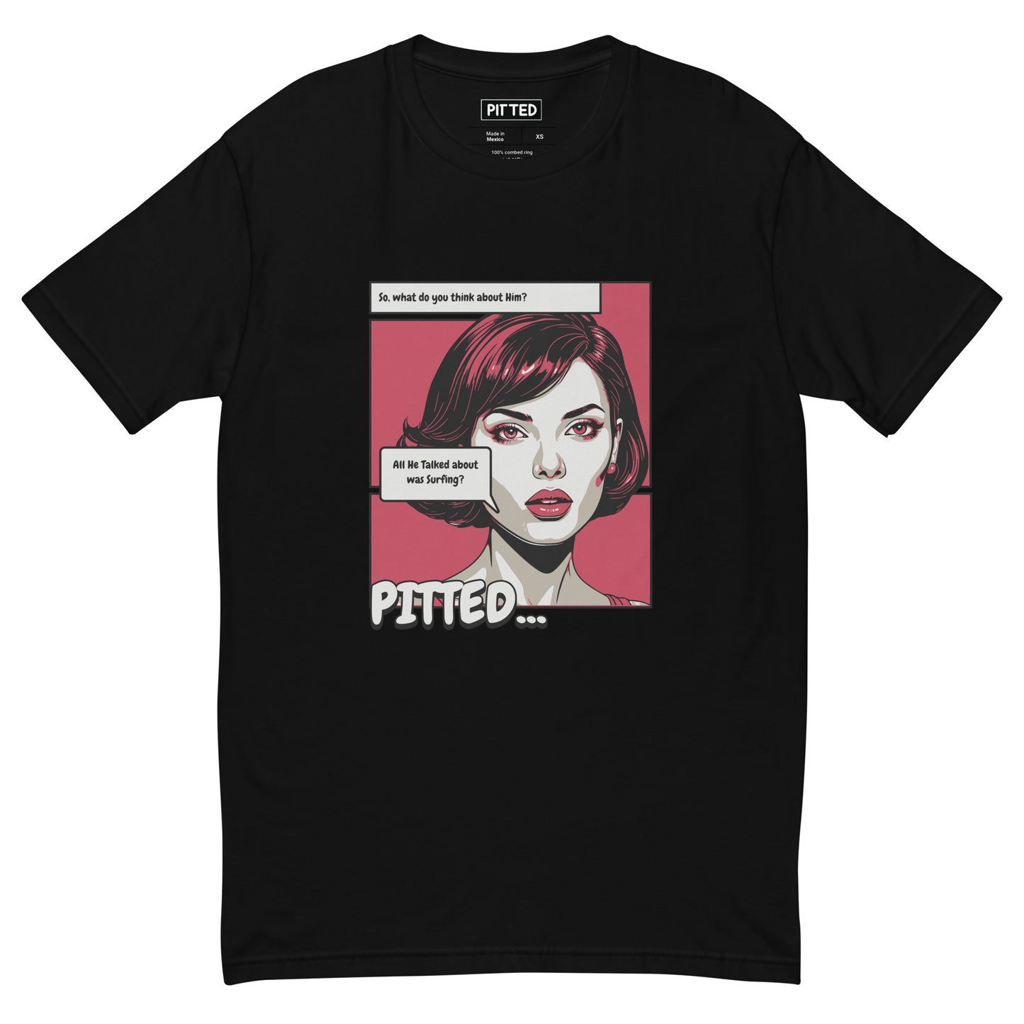 PITTED Surf Talk Graphic T-Shirt - Bold & Comfortable