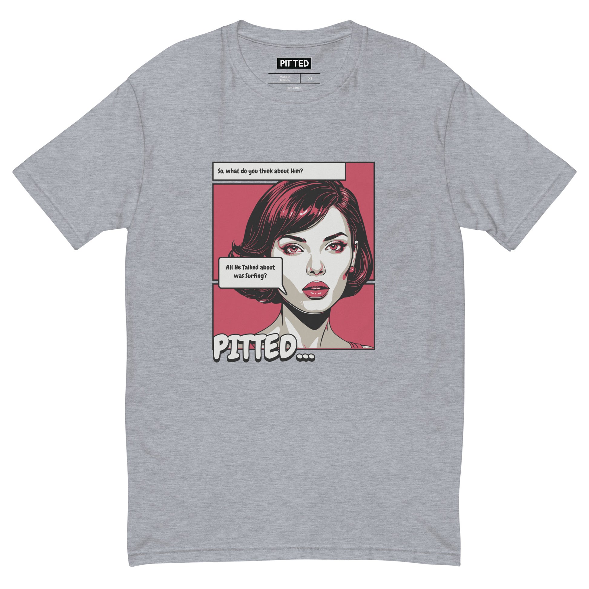 PITTED Surf Talk Graphic T-Shirt - Bold & Comfortable