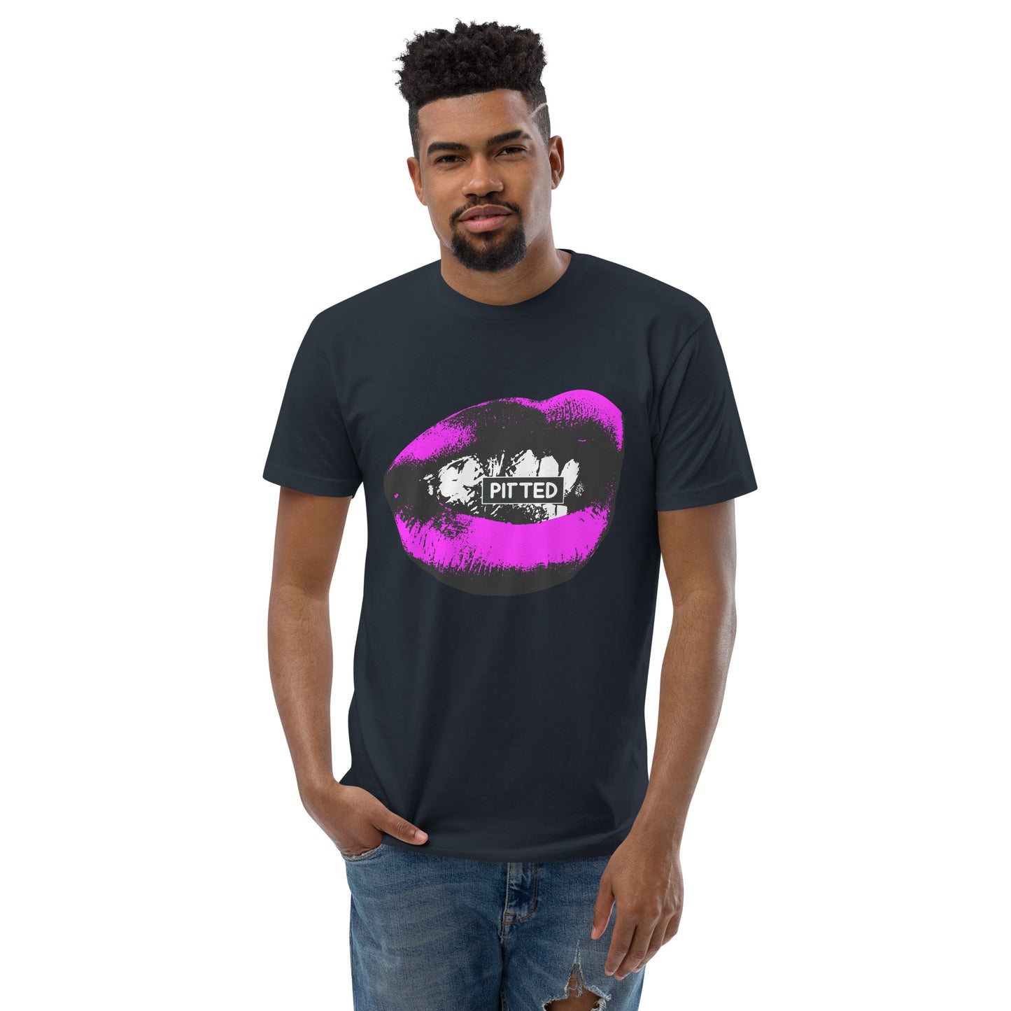 Get PITTED with a Smile - Bold Graphic T-shirt