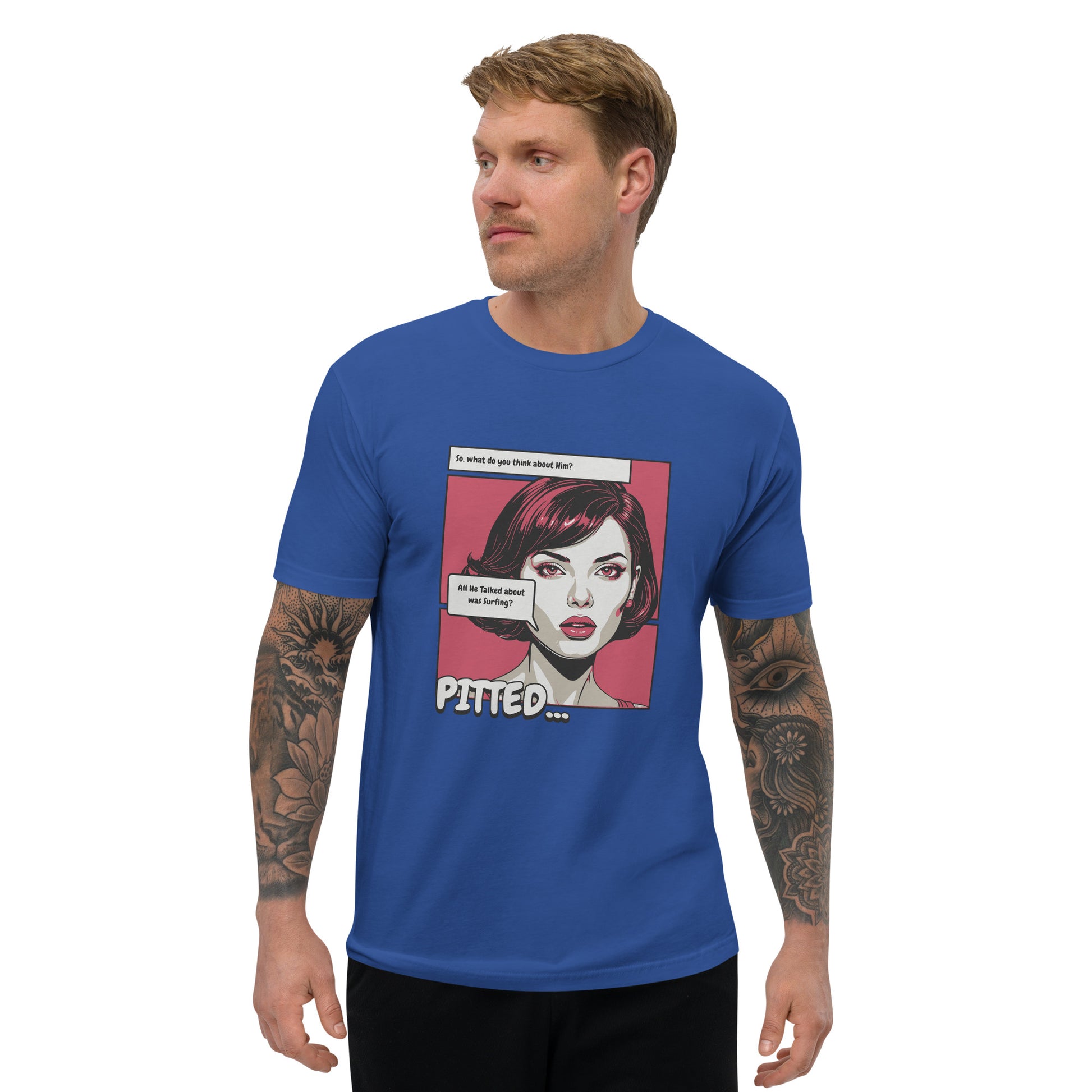 PITTED Surf Talk Graphic T-Shirt - Bold & Comfortable