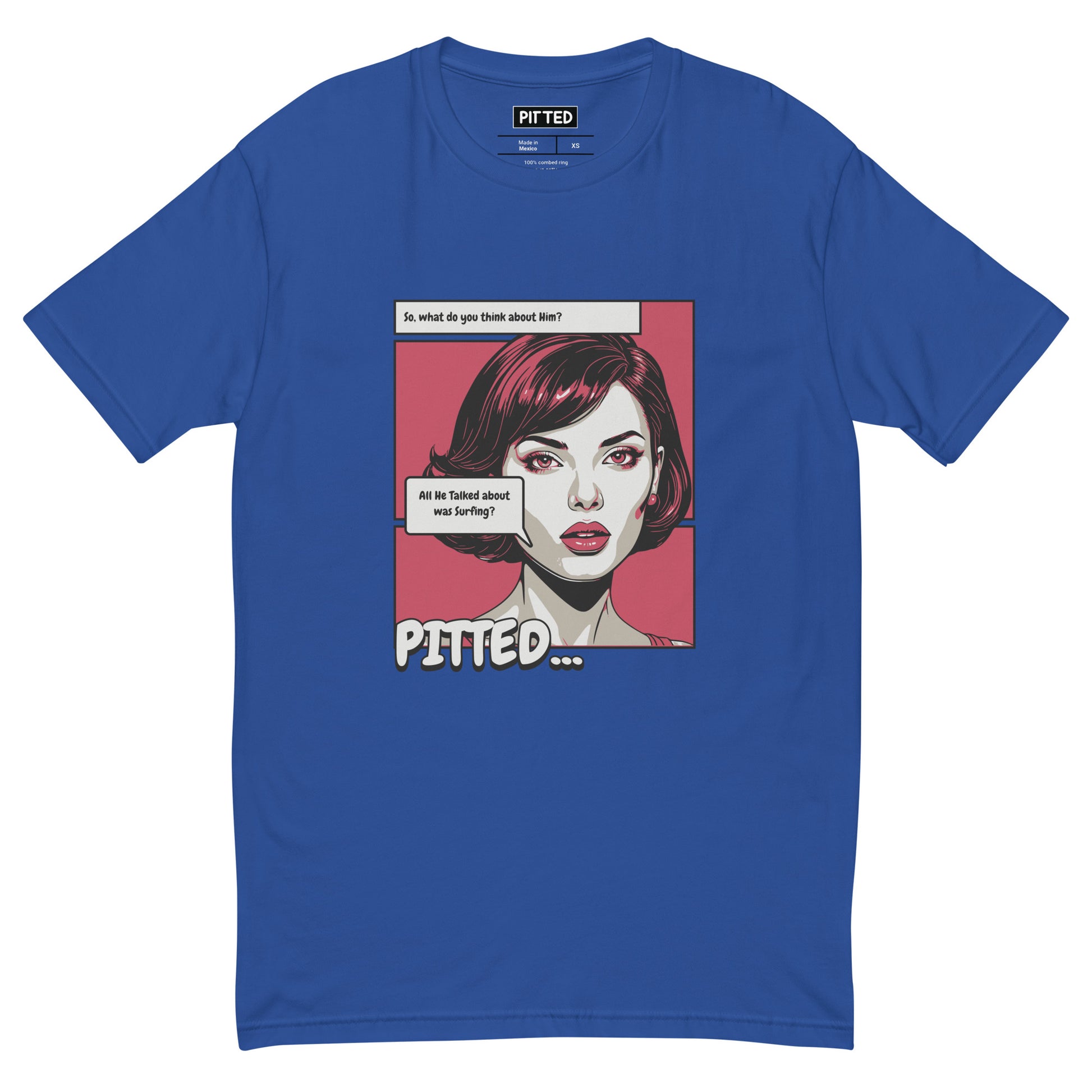 PITTED Surf Talk Graphic T-Shirt - Bold & Comfortable